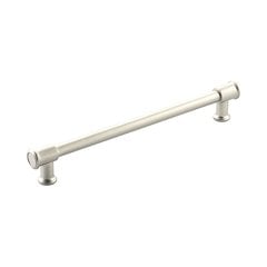 Steamworks Pull 8 inch Center to Center Satin Nickel Steamworks Pull 8 inch Center to Center Satin Nickel