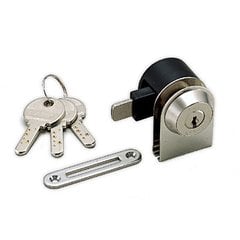 1300Gl Glass Lock Keyed Alike-Satin Nickel 1300Gl Glass Lock Keyed Alike-Satin Nickel