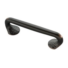 Craftsman 3-3/4 Inch Center to Center Oil Rubbed Bronze Highlighted Cabinet Pull Craftsman 3-3/4 Inch Center to Center Oil Rubbed Bronze Highlighted Cabinet Pull