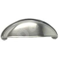 Euro Moderno 2-1/2 Inch Center to Center Brushed Nickel Cabinet Pull Euro Moderno 2-1/2 Inch Center to Center Brushed Nickel Cabinet Pull