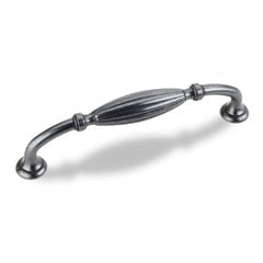 Glenmore 5-1/16 Inch Center to Center Dark Antique Copper Machined Cabinet Pull Glenmore 5-1/16 Inch Center to Center Dark Antique Copper Machined Cabinet Pull