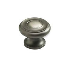 Colonial 1-1/2 Inch Diameter Antique Nickel Cabinet Knob Colonial 1-1/2 Inch Diameter Antique Nickel Cabinet Knob