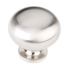 Geneva 1-1/4 Inch Diameter Satin Nickel Cabinet Knob Geneva 1-1/4 Inch Diameter Satin Nickel Cabinet Knob