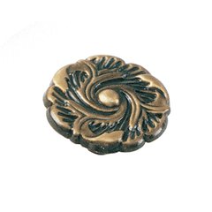 Classic Traditions 1-1/4 Inch Diameter Antique Brass Cabinet Knob Classic Traditions 1-1/4 Inch Diameter Antique Brass Cabinet Knob