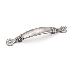 Windsor 3 Inch Center to Center Antique Pewter Cabinet Pull Windsor 3 Inch Center to Center Antique Pewter Cabinet Pull