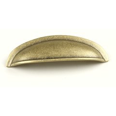 Hartford 3 Inch Center to Center Aged English Cabinet Cup Pull Hartford 3 Inch Center to Center Aged English Cabinet Cup Pull