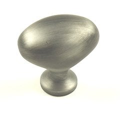Glacier 1-3/8 Inch Diameter Weathered Pewter Cabinet Knob Glacier 1-3/8 Inch Diameter Weathered Pewter Cabinet Knob