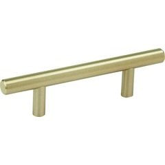 Bar Pulls Pull 3 inch Center to Center Golden Champagne Bar Pulls Pull 3 inch Center to Center Golden Champagne