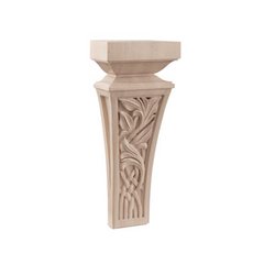Nouveau Small Corbel Unfinished Hard Maple Nouveau Small Corbel Unfinished Hard Maple
