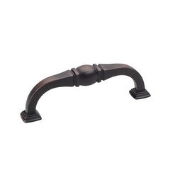Katharine 3-3/4 Inch Center to Center Brushed Oil Rubbed Bronze Cabinet Pull Katharine 3-3/4 Inch Center to Center Brushed Oil Rubbed Bronze Cabinet Pull