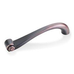 Duval 5-1/16 Inch Center to Center Dark Brushed Antique Copper Cabinet Pull Duval 5-1/16 Inch Center to Center Dark Brushed Antique Copper Cabinet Pull