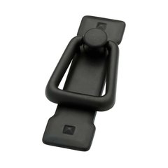 Mission 2-1/4 Inch Center to Center Flat Black Cabinet Bail Pull Mission 2-1/4 Inch Center to Center Flat Black Cabinet Bail Pull
