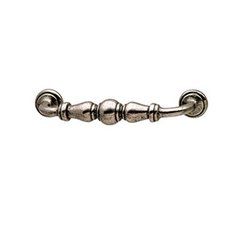 Bordeaux 3-3/4 Inch Center to Center Pewter Cabinet Pull Bordeaux 3-3/4 Inch Center to Center Pewter Cabinet Pull