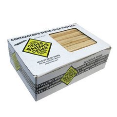 Nelson Wood Shims 8 inch x 1-1/2 inch Pine-12/Box Nelson Wood Shims 8 inch x 1-1/2 inch Pine-12/Box