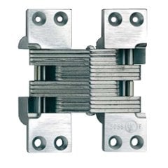 #420 Fire Rated Invisible Hinge Satin Stainless Steel #420 Fire Rated Invisible Hinge Satin Stainless Steel