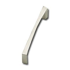 Italian Contemporary 4 Inch Center to Center Satin Nickel Cabinet Pull Italian Contemporary 4 Inch Center to Center Satin Nickel Cabinet Pull