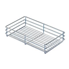 Pantry Storage Basket 4-3/8" W Chrome Pantry Storage Basket 4-3/8" W Chrome