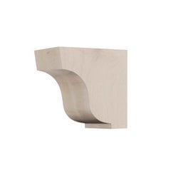 Small Simplicity Corbel Unfinished Hard Maple Small Simplicity Corbel Unfinished Hard Maple