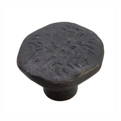 Gladstone Knob 1-1/2" Dia Black Iron Gladstone Knob 1-1/2" Dia Black Iron