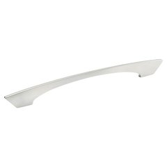 Italian Designs Profile 8-13/16 Inch Center to Center Matte Chrome Cabinet Pull Italian Designs Profile 8-13/16 Inch Center to Center Matte Chrome Cabinet Pull