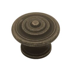 Contempo 1-3/8 Inch Diameter Distressed Oil Rubbed Bronze Cabinet Knob Contempo 1-3/8 Inch Diameter Distressed Oil Rubbed Bronze Cabinet Knob