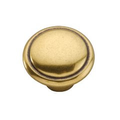 Conquest 1-3/8 Inch Diameter Lustre Brass Cabinet Knob Conquest 1-3/8 Inch Diameter Lustre Brass Cabinet Knob