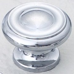 Colonial 1-1/2 Inch Diameter Polished Chrome Cabinet Knob Colonial 1-1/2 Inch Diameter Polished Chrome Cabinet Knob