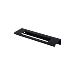 Mercer 5 Inch Center to Center Flat Black Finger Pull Mercer 5 Inch Center to Center Flat Black Finger Pull