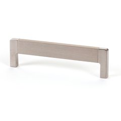 Lungo 5-1/16 Inch Center to Center Brushed Nickel Cabinet Pull Lungo 5-1/16 Inch Center to Center Brushed Nickel Cabinet Pull