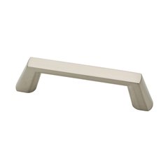 Soft Modern Pull 3-3/4 inch Center to Center Satin Nickel Soft Modern Pull 3-3/4 inch Center to Center Satin Nickel