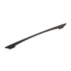 Italian Designs-Profile 12-5/8 Inch Center to Center Matte Black Cabinet Pull Italian Designs-Profile 12-5/8 Inch Center to Center Matte Black Cabinet Pull