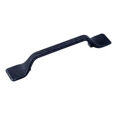 Raw Authentic Pull 5-1/16 inch Center to Center Matte Black Steel Raw Authentic Pull 5-1/16 inch Center to Center Matte Black Steel
