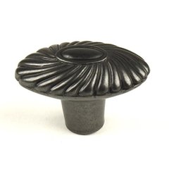 Orchid 1-5/8 Inch Diameter Gun Metal Cabinet Knob Orchid 1-5/8 Inch Diameter Gun Metal Cabinet Knob