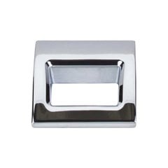 Mercer 1-1/8 Inch Length Polished Chrome Finger Pull Mercer 1-1/8 Inch Length Polished Chrome Finger Pull