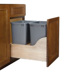 Double Pull-Out Trash Containers | CabinetParts.com