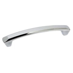 Laura 5-1/16 Inch Center to Center Polished Chrome Cabinet Pull Laura 5-1/16 Inch Center to Center Polished Chrome Cabinet Pull