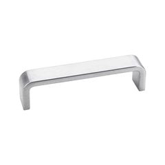 Asher 4 Inch Center to Center Brushed Chrome Cabinet Pull Asher 4 Inch Center to Center Brushed Chrome Cabinet Pull