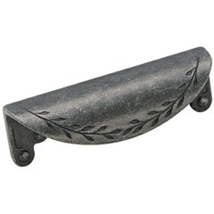 Nature's Splendor 3 Inch Center to Center Wrought Iron Dark Cabinet Pull Nature's Splendor 3 Inch Center to Center Wrought Iron Dark Cabinet Pull