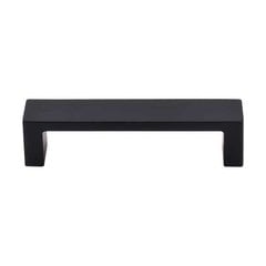Sanctuary II 3-3/4 Inch Center to Center Flat Black Cabinet Pull Sanctuary II 3-3/4 Inch Center to Center Flat Black Cabinet Pull
