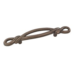 French Twist 3 Inch Center to Center Dark Antique Copper Cabinet Pull French Twist 3 Inch Center to Center Dark Antique Copper Cabinet Pull
