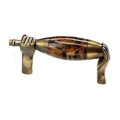 Wine Themes 6 Inch Center to Center Estate Dover/Penshell Cabinet Pull Wine Themes 6 Inch Center to Center Estate Dover/Penshell Cabinet Pull
