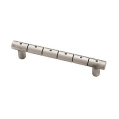 Circles & Scrolls 3-3/4 Inch Center to Center Brushed Satin Pewter Cabinet Pull Circles & Scrolls 3-3/4 Inch Center to Center Brushed Satin Pewter Cabinet Pull