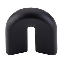 Nouveau II 3/4 Inch Center to Center Flat Black Cabinet Pull Nouveau II 3/4 Inch Center to Center Flat Black Cabinet Pull