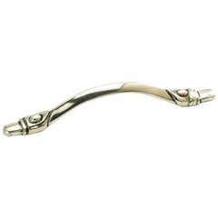 Perla 5-1/16 Inch Center to Center Natural Britannium Cabinet Pull Perla 5-1/16 Inch Center to Center Natural Britannium Cabinet Pull