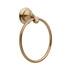 Linden 6-1/4" Dia Towel Ring Champagne Bronze Linden 6-1/4" Dia Towel Ring Champagne Bronze