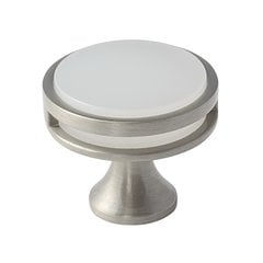 Oberon 1-3/8 Inch Diameter Golden Champagne/Frosted Acrylic Cabinet Knob Oberon 1-3/8 Inch Diameter Golden Champagne/Frosted Acrylic Cabinet Knob