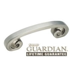 Swirl'Z 3 Inch Center to Center Satin Nickel Cabinet Pull Swirl'Z 3 Inch Center to Center Satin Nickel Cabinet Pull