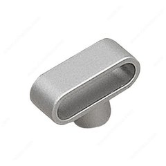 Sleek 1-1/4 Inch Diameter Matte Chrome Cabinet Knob Sleek 1-1/4 Inch Diameter Matte Chrome Cabinet Knob