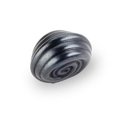 Lille 1-1/4 Inch Diameter Dark Antique Copper Machined Cabinet Knob Lille 1-1/4 Inch Diameter Dark Antique Copper Machined Cabinet Knob
