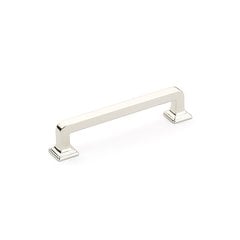 Menlo Park 4 Inch Center to Center Polished Nickel Cabinet Pull Menlo Park 4 Inch Center to Center Polished Nickel Cabinet Pull